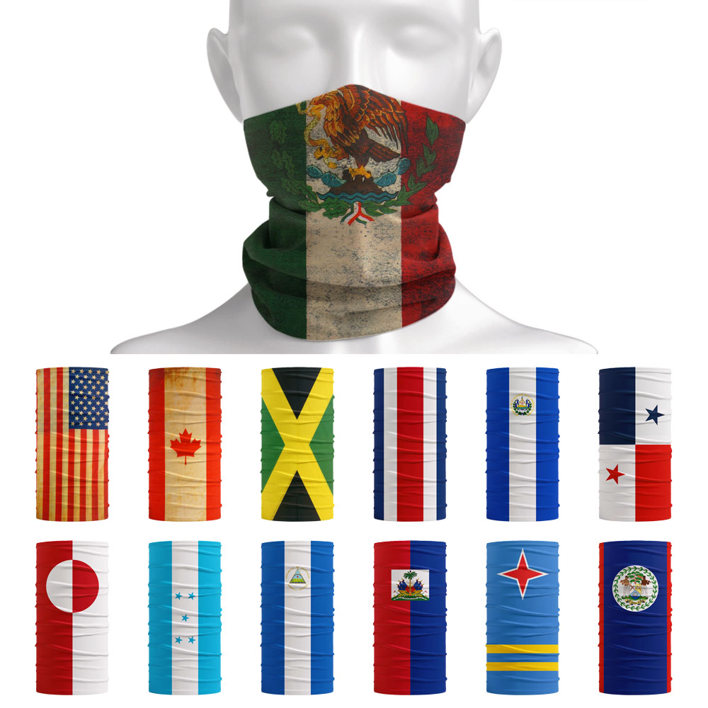 Motorcycle Gear Mens - North America National Flags Bandana Women