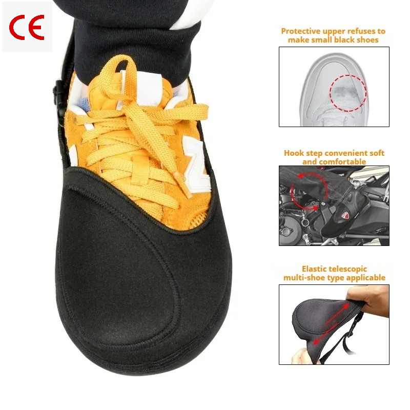 Motorcycle Gear Boots - Waterproof Dirt Resistant Motorcycle Shifter Guard,