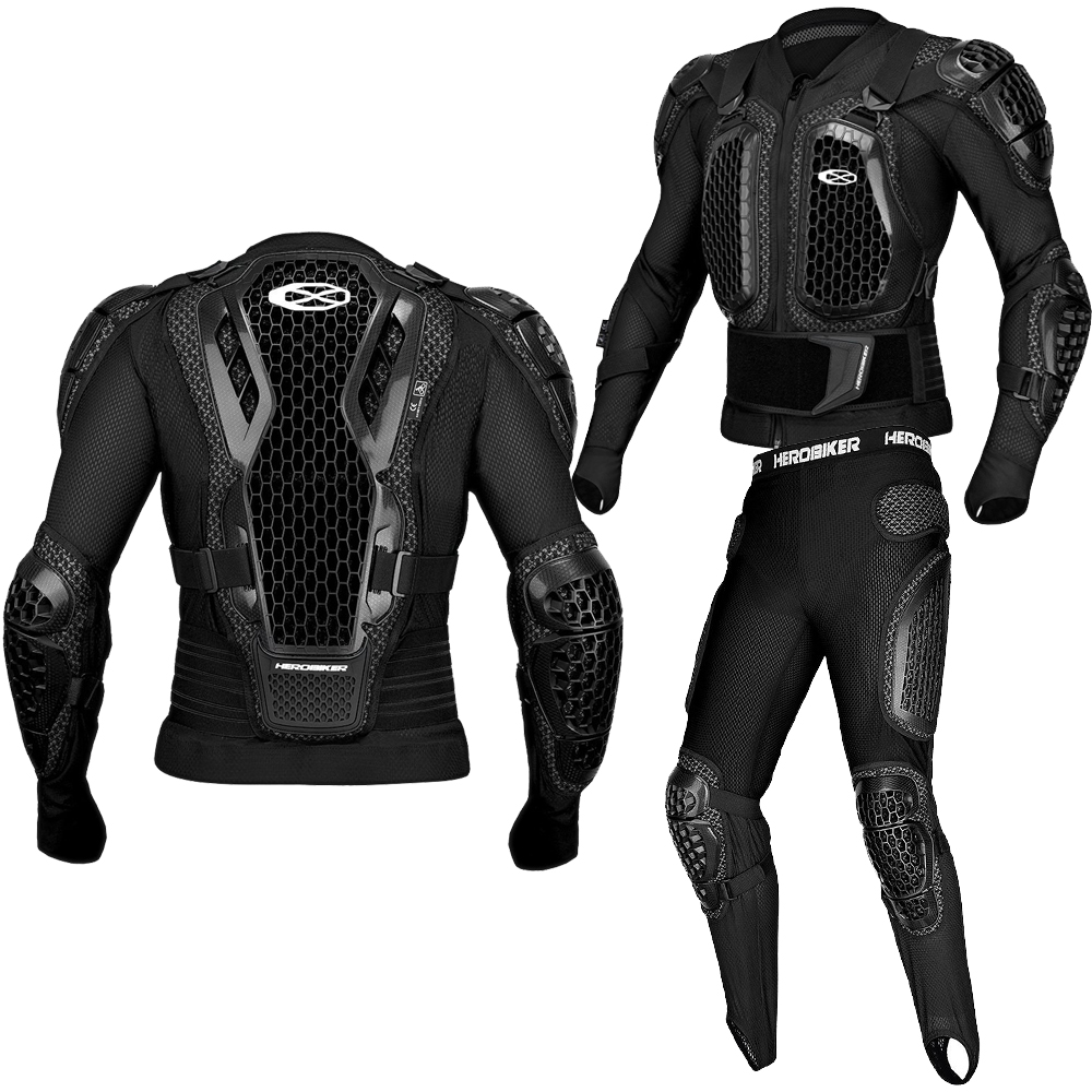 Motorcycle Gear Jacket And Pants - Motocross Armor Off-Road Anti-drop Body Armor