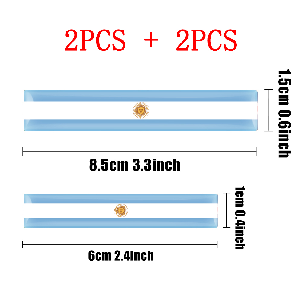 4pcs 3D Epoxy Flag Badge Auto  - đánh giá và giá Motorcycle Gear Auto