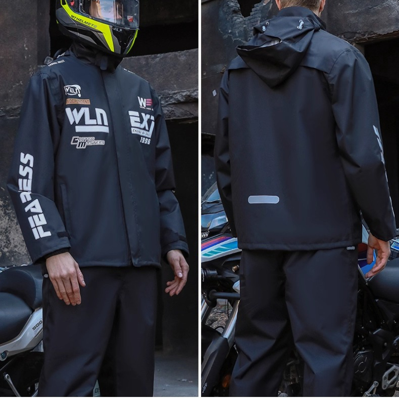 Men's Motorcycle Raincoat Suit - đánh giá và giá Motorcycle Gear Full Suit