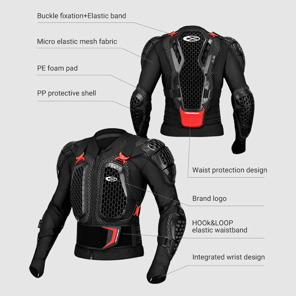 Motorcycle Armor Jacket Protec - đánh giá và giá Motorcycle Gear Jacket And Pants