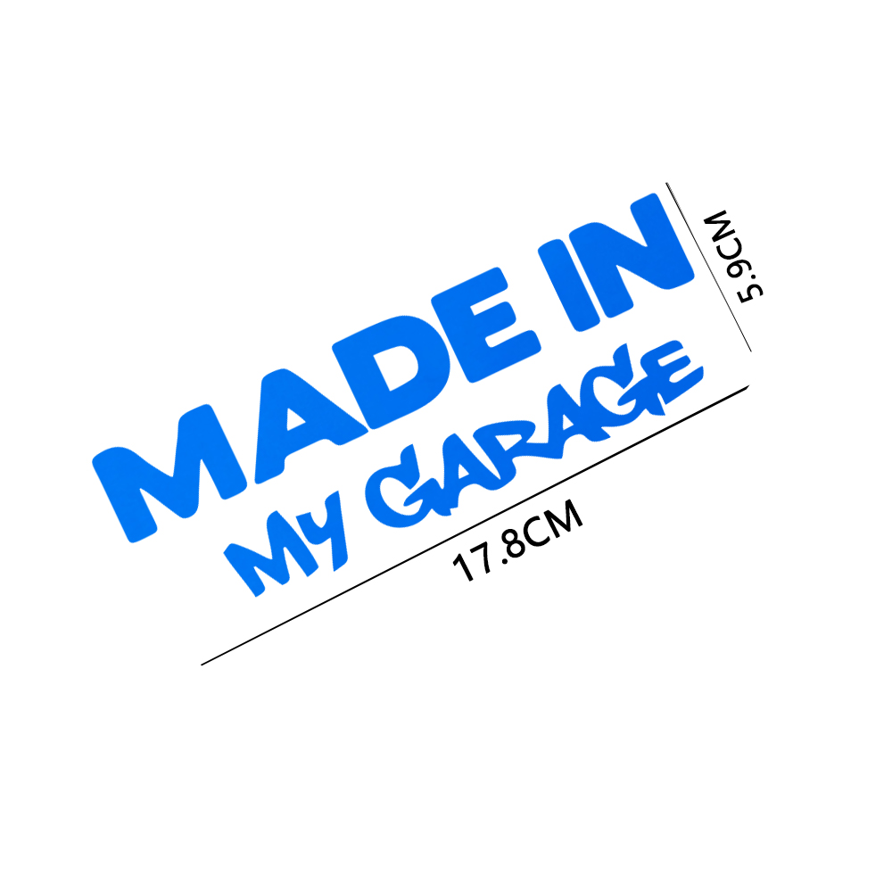 17.8*5.9CM MADE IN MY GARAGE F - đánh giá và giá Motorcycle Gear Outlet