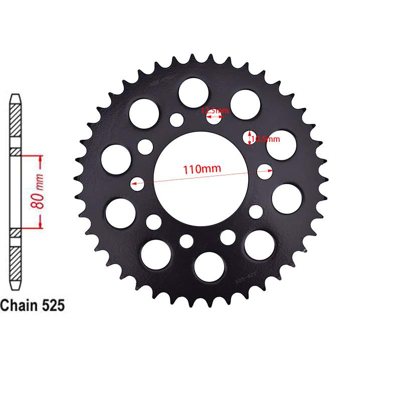 Motorcycle 525 Chain 16T Front - đánh giá và giá Motorcycle Gear Japan
