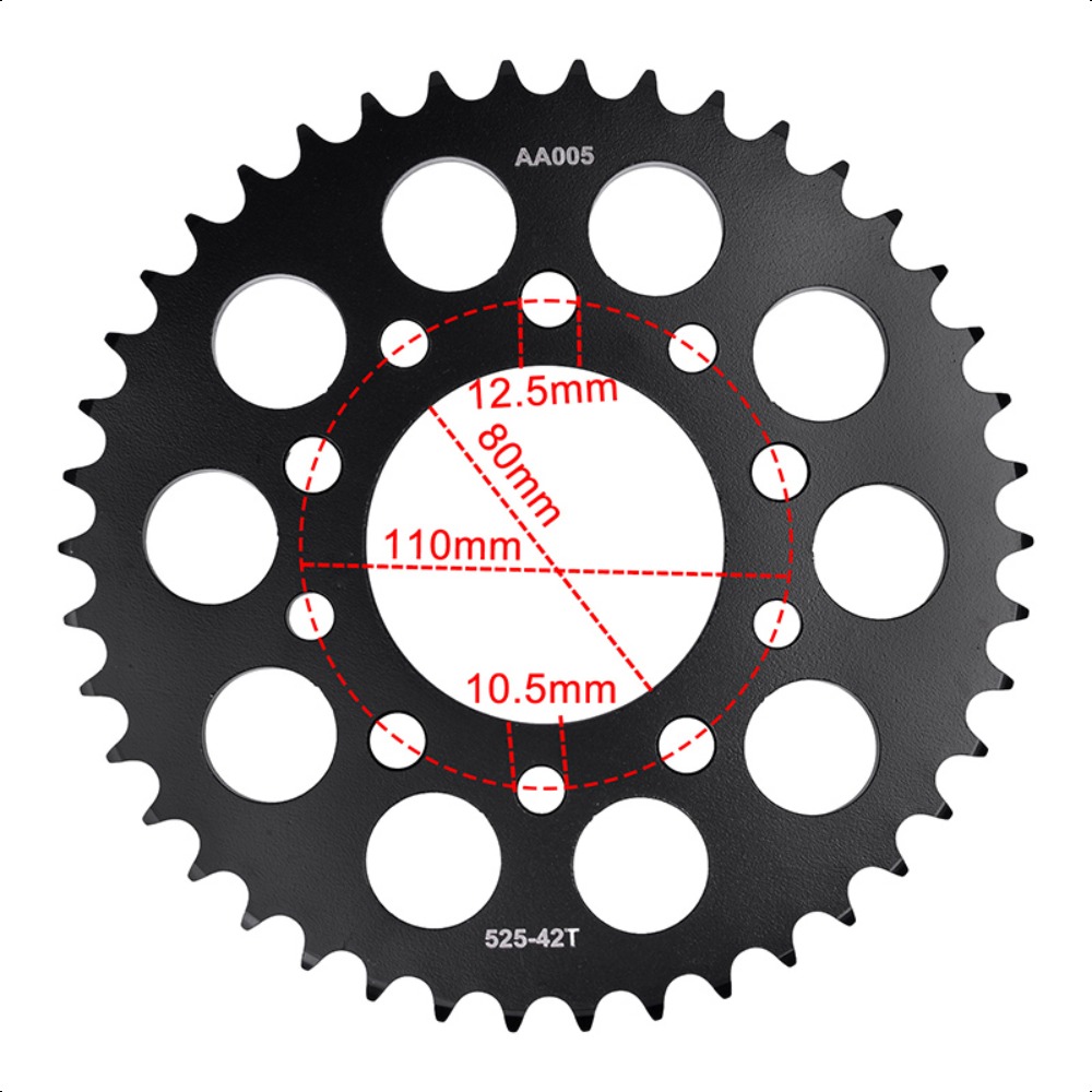 525 15T 42T Front Rear Sprocke - đánh giá và giá Motorcycle Gear Japan