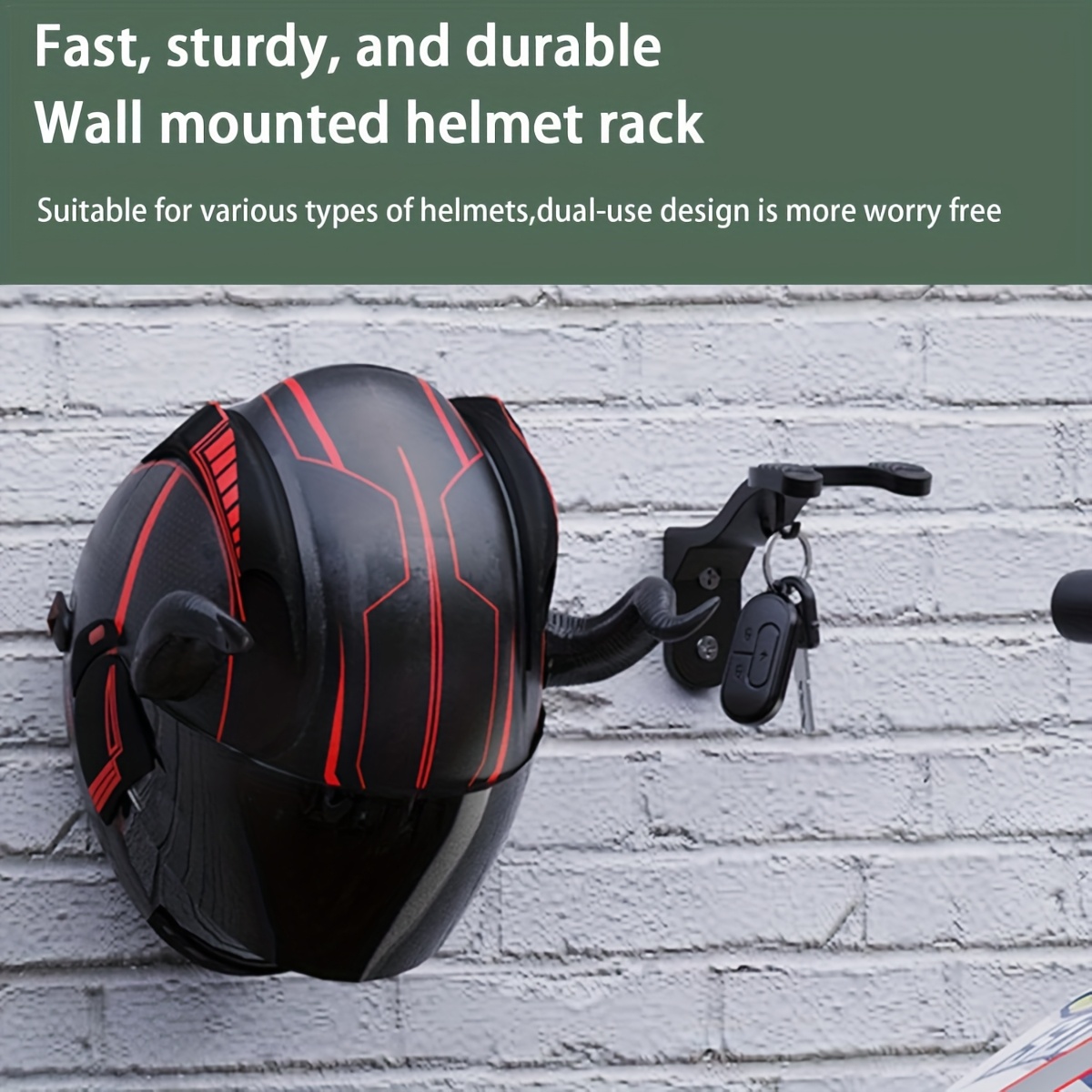Universal Wall Mounted Motorcy - đánh giá và giá Motorcycle Gear Hanger