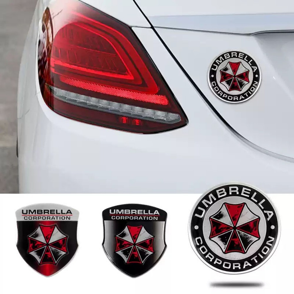 Car Styling 3D Aluminum Umbrel - đánh giá và giá Motorcycle Gear Auto